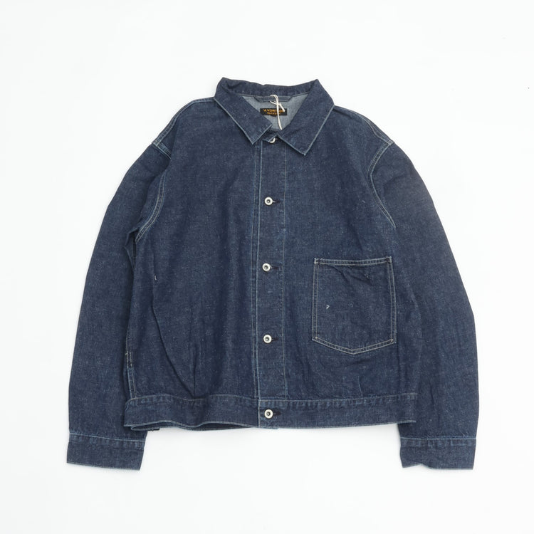 A VONTADE  Coal Mine Denim Blouse -13.5oz Selvedge Denim-