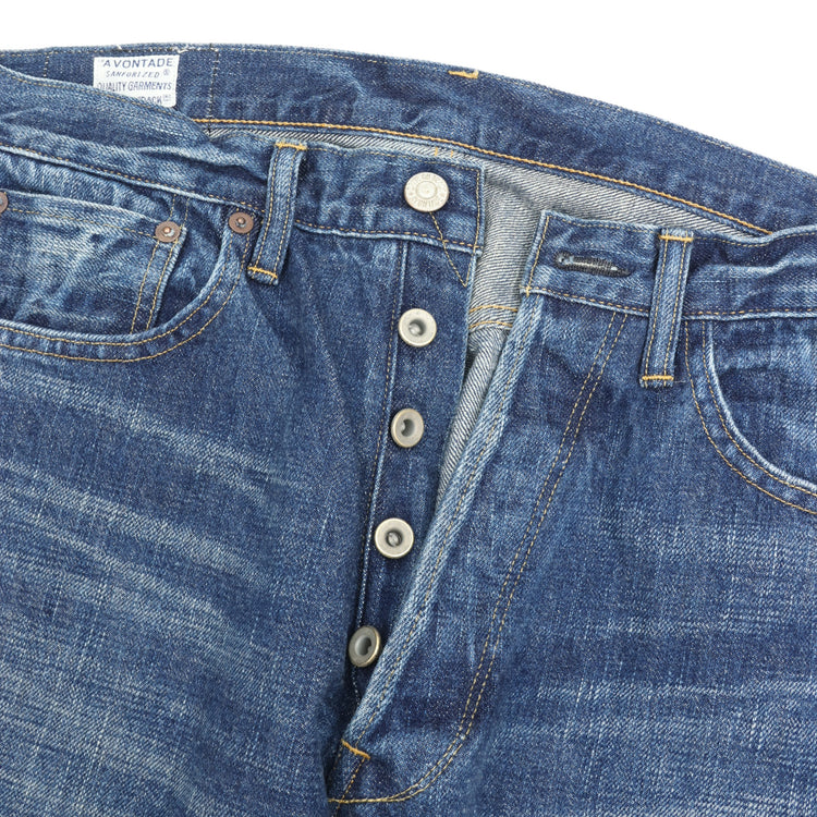 A VONTADE  5 Pocket Jeans -DARK BLUE-