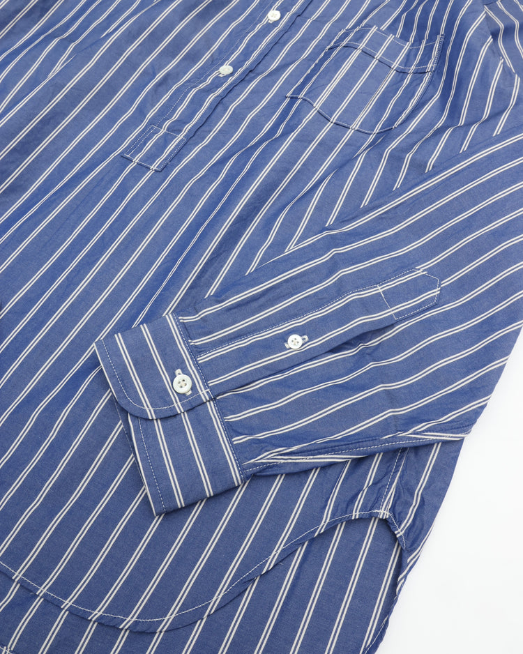 THE CORONA UTILITY CS005 - W.C.W SHIRT PULLOVER / Blue × White