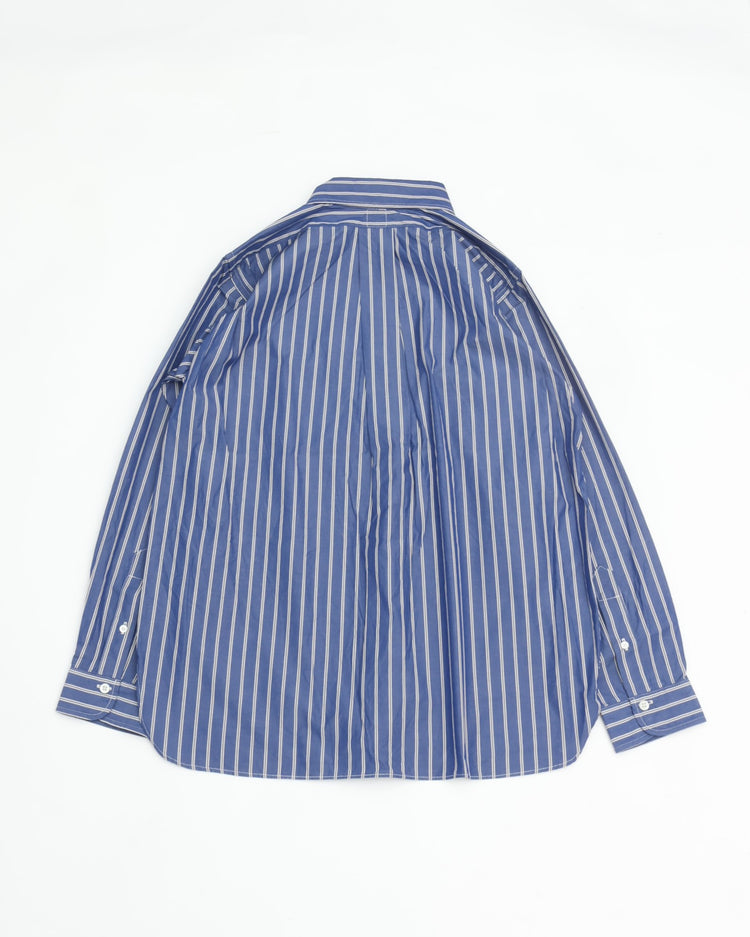 THE CORONA UTILITY CS005 - W.C.W SHIRT PULLOVER / Blue × White