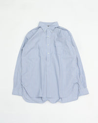THE CORONA UTILITY CS005 - W.C.W SHIRT PULLOVER / Blue × Charcoal