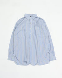 THE CORONA UTILITY CS005 - W.C.W SHIRT PULLOVER / Blue × Charcoal