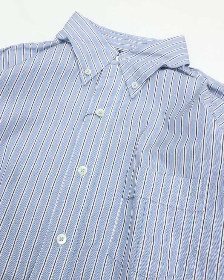 THE CORONA UTILITY CS005 - W.C.W SHIRT PULLOVER / Blue × Charcoal