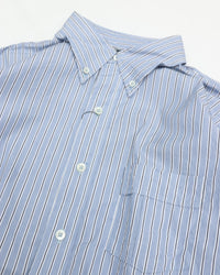 THE CORONA UTILITY CS005 - W.C.W SHIRT PULLOVER / Blue × Charcoal