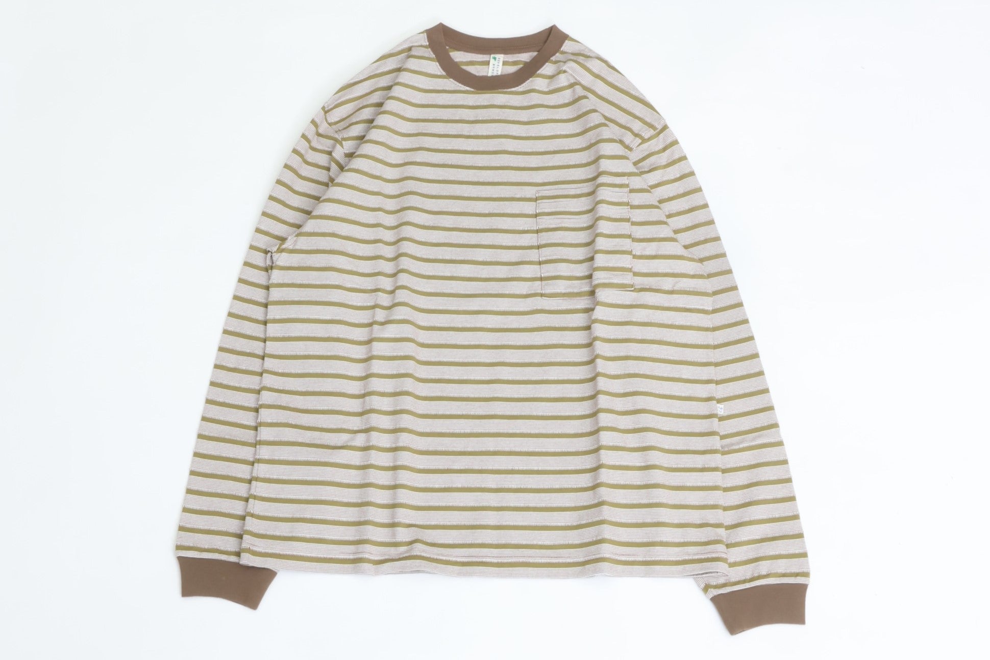 NOROLL UNEVENNESS L/S TEE GREEN – CASDAY / キャスデイ (casday.jp)
