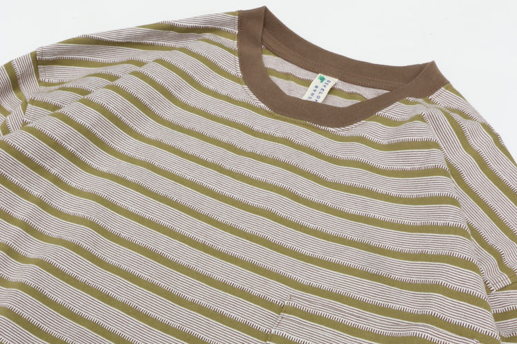 NOROLL  UNEVENNESS L/S TEE GREEN
