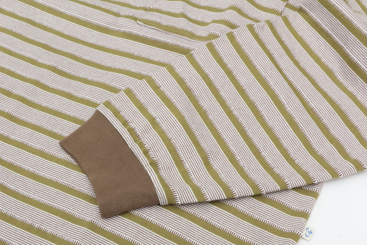 NOROLL  UNEVENNESS L/S TEE GREEN