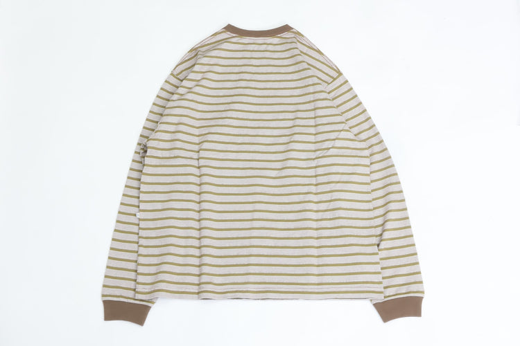 NOROLL  UNEVENNESS L/S TEE GREEN