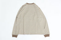 NOROLL  UNEVENNESS L/S TEE GREEN