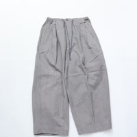 HAVERSACK / Back Satin Easy Wide Pants