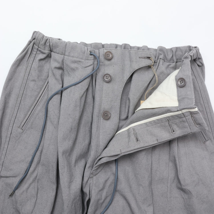 HAVERSACK / Back Satin Easy Wide Pants