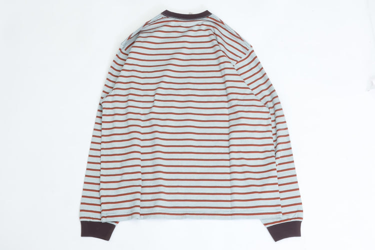 NOROLL  UNEVENNESS L/S TEE ORANGE