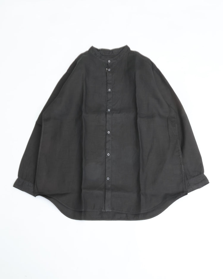 MITTAN    大麻シャツ 3　（草木濃染） SH-137DC 柿渋*墨