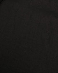 MITTAN Hemp Open-Collar Shirt SH-117 Black