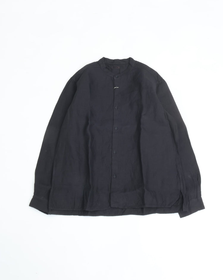 MITTAN Washi Hemp Shirt SH-146 Ink Black