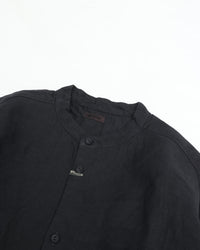 MITTAN Washi Hemp Shirt SH-146 Ink Black