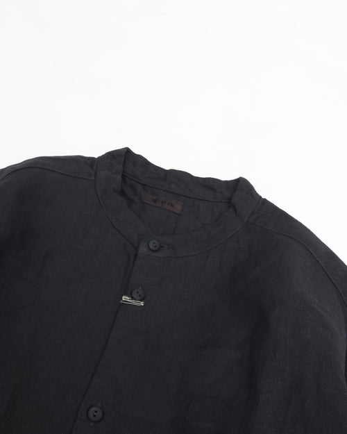 MITTAN Washi Hemp Shirt SH-146 Ink Black