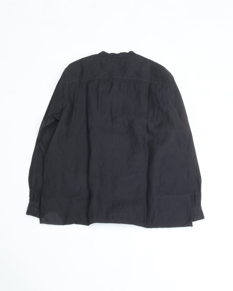 MITTAN Washi Hemp Shirt SH-146 Ink Black