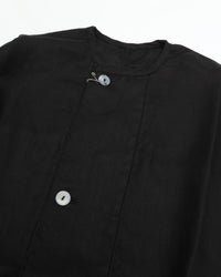 MITTAN Ripple Hemp Wide Jacket JK-68 Black