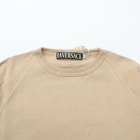 HAVERSACK / Heavy Dry Jersey Raglan Long T-Shirt BEIGE