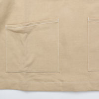 HAVERSACK / Heavy Dry Jersey Raglan Long T-Shirt BEIGE