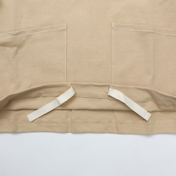 HAVERSACK / Heavy Dry Jersey Raglan Long T-Shirt BEIGE