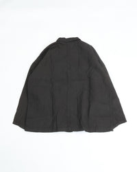 MITTAN    薄手刺し子織ジャケット JK-86 柿渋*墨