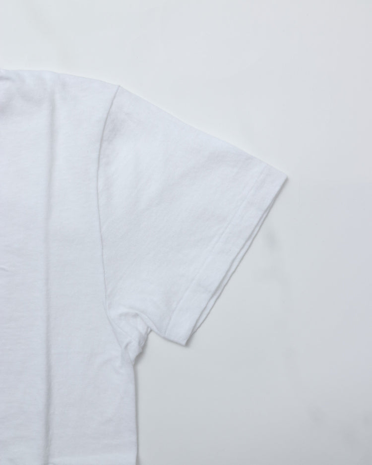 THE SHINZONE  CREW NECK T-SHIRT WHITE 01