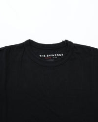 THE SHINZONE / CREW NECK T-SHIRT BLACK