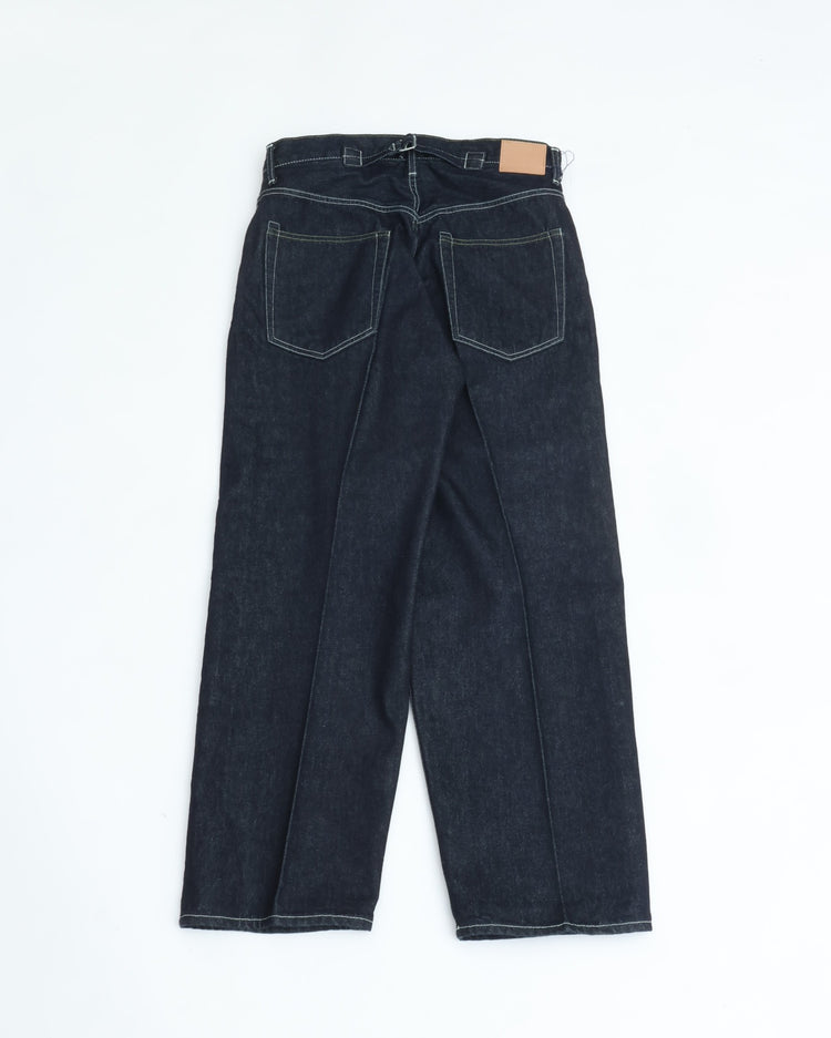 HATSKI  Denim05- Buckle Denim Trousers -One Wash