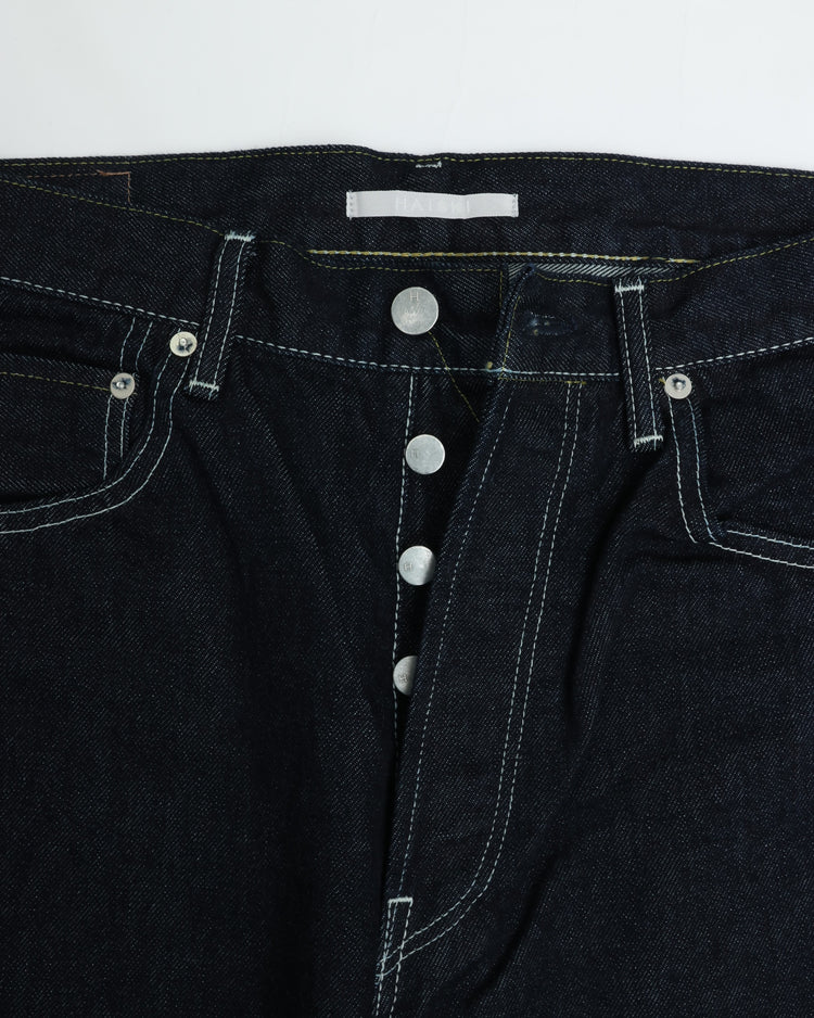 HATSKI  Denim01 Loose Tapered Denim -One Wash