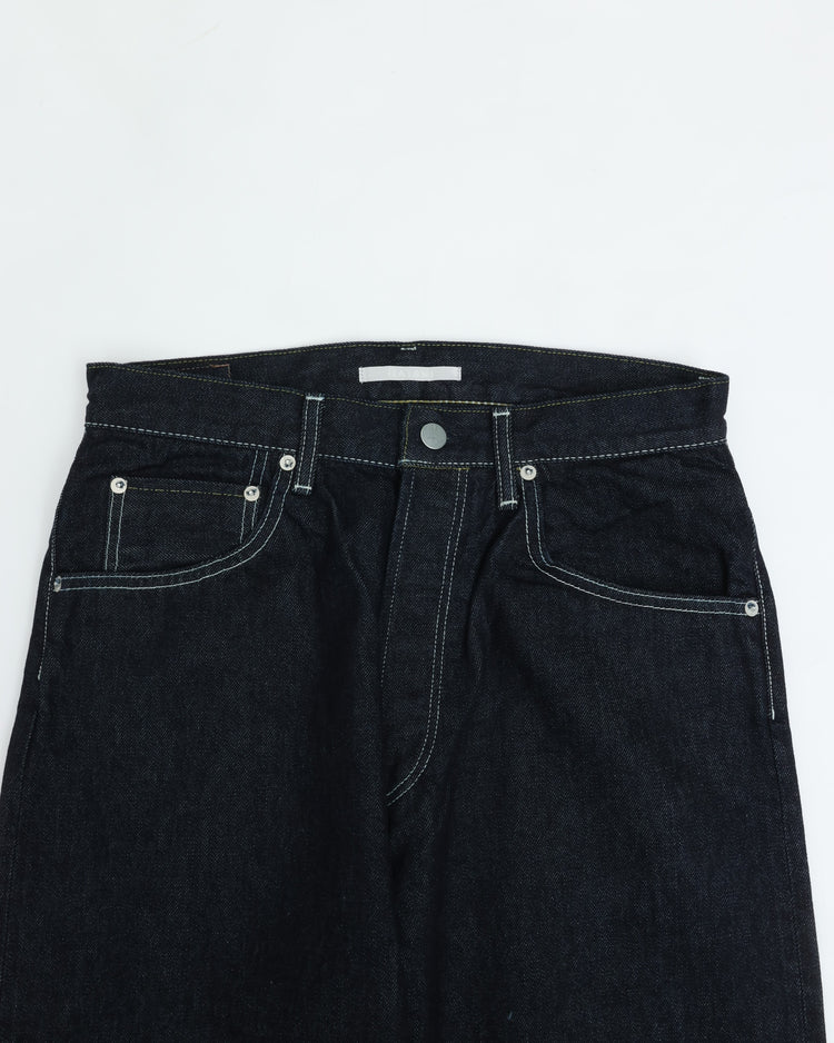 HATSKI  Denim01 Loose Tapered Denim -One Wash