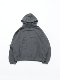 HAVERSACK 812620 Distressed Fleece Hooded Parka