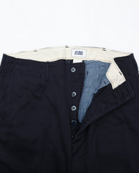 FATIGUE SLACKS FP015 UTILITY NAVY SLACKS Indigo w Bio-wash