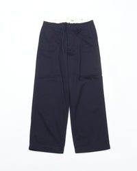 FATIGUE SLACKS FP015 UTILITY NAVY SLACKS Indigo w Bio-wash