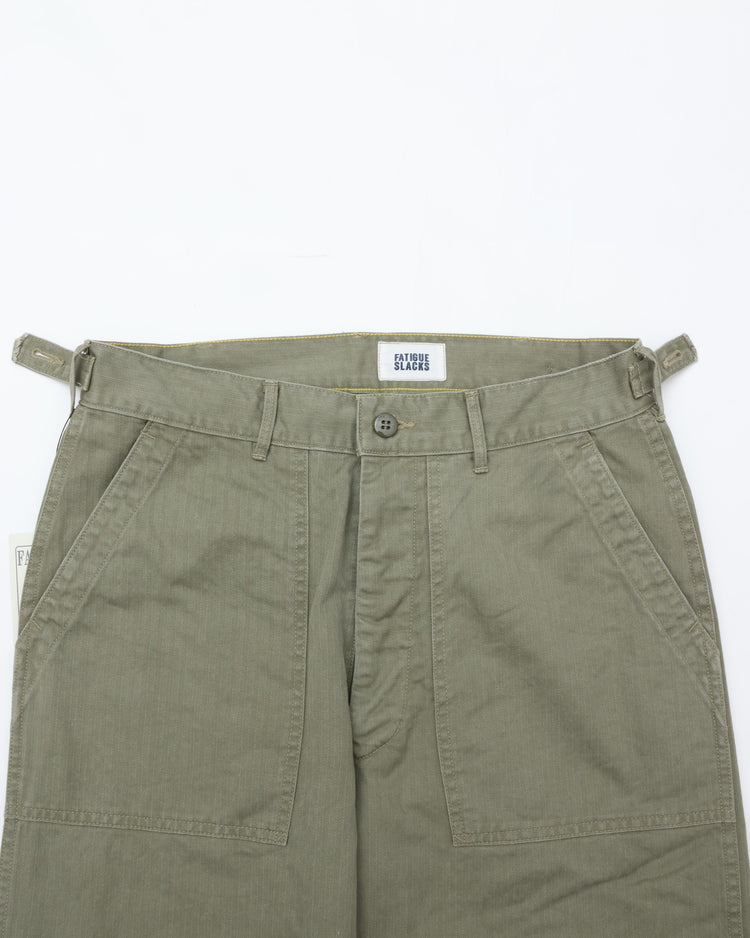 FATIGUE SLACKS  FP027 - M-47 UTILITY SLACKS / Sage Green