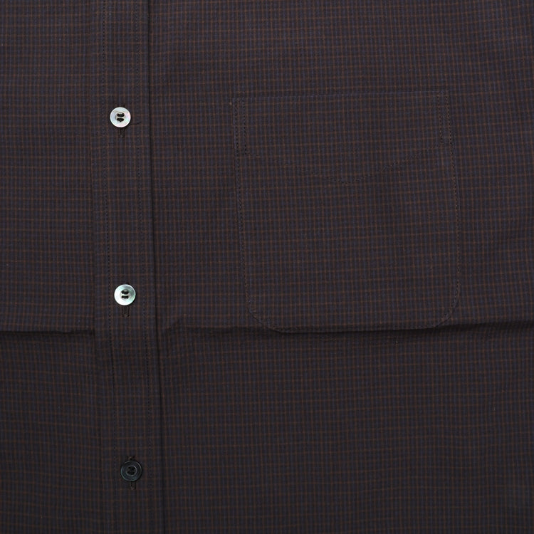EEL Products  / ATELIER SHIRTS 36 BROWN CHECK