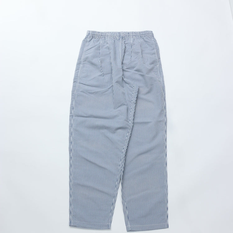 BURLAP OUTFITTER/ TRACK PANT PRINTED WHITE/BLUE STRIPE