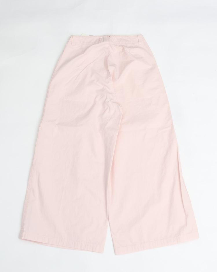 MEYAME  SIDE LINE WIDE PANTS PINK