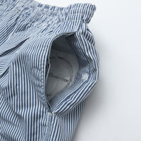 BURLAP OUTFITTER/ TRACK PANT PRINTED WHITE/BLUE STRIPE