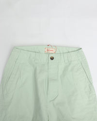 MEYAME  SIDE LINE WIDE PANTS GREEN