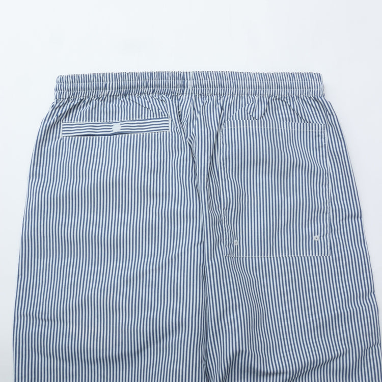 BURLAP OUTFITTER/ TRACK PANT PRINTED WHITE/BLUE STRIPE