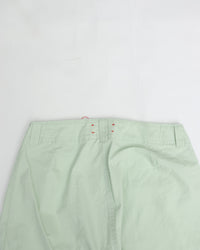MEYAME  SIDE LINE WIDE PANTS GREEN