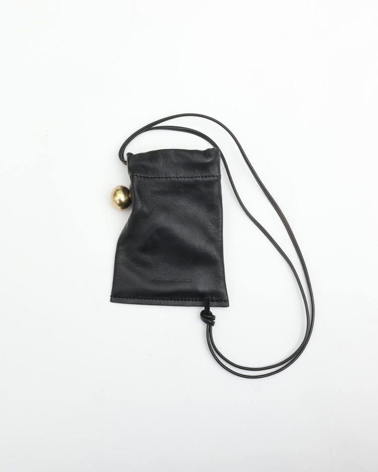 ED ROBERT JUDSON  BRATON brass ball drawstring pouch