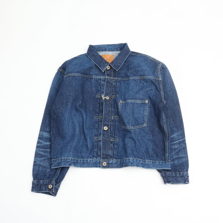 REMI RELIEF 12oz DENIM WWII Model Jacket (BLUE)