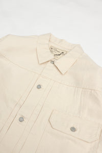 orslow  TYPE1 40'S PLEATED FRONT BLOUSE DNM ECRU（KINARI）