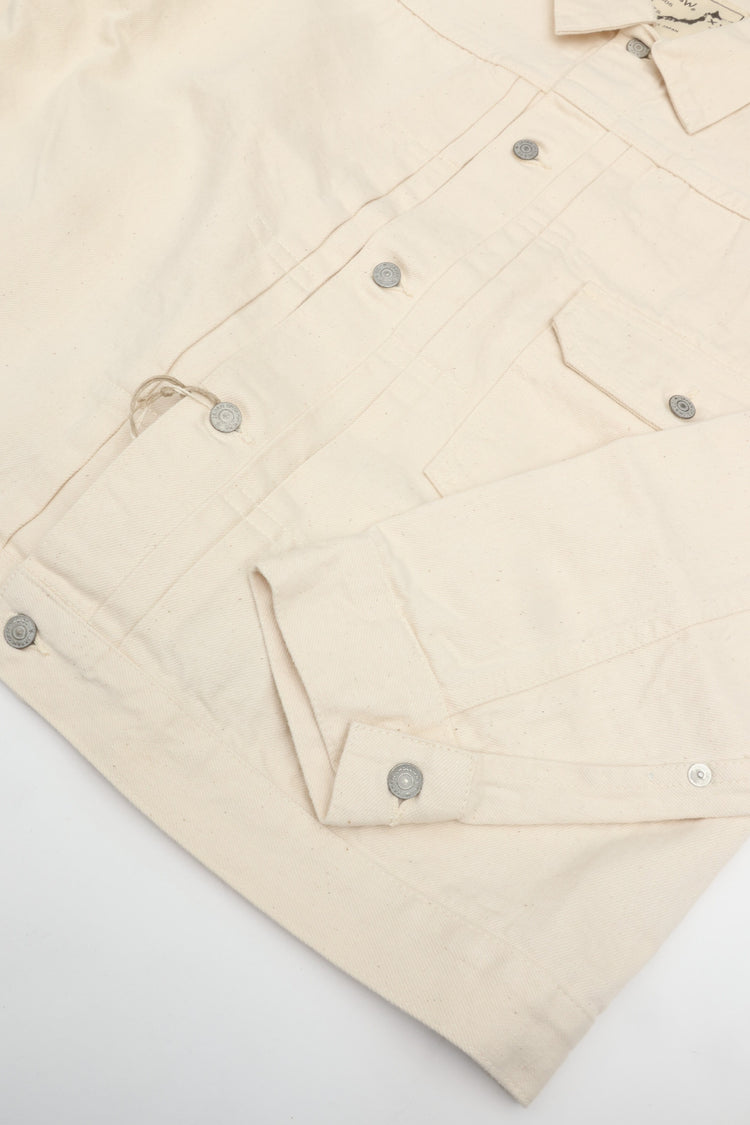 orslow  TYPE1 40'S PLEATED FRONT BLOUSE DNM ECRU（KINARI）