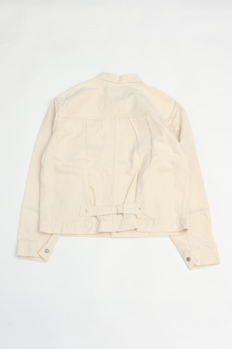 orslow  TYPE1 40'S PLEATED FRONT BLOUSE DNM ECRU（KINARI）