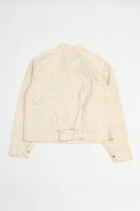 orslow  TYPE1 40'S PLEATED FRONT BLOUSE DNM ECRU（KINARI）