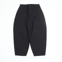 PORTER CLASSIC  POPLIN BEBOP PANTS BLACK